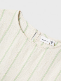 NAME IT Kortærmet Top Fizteks Arcadian Green Multi
